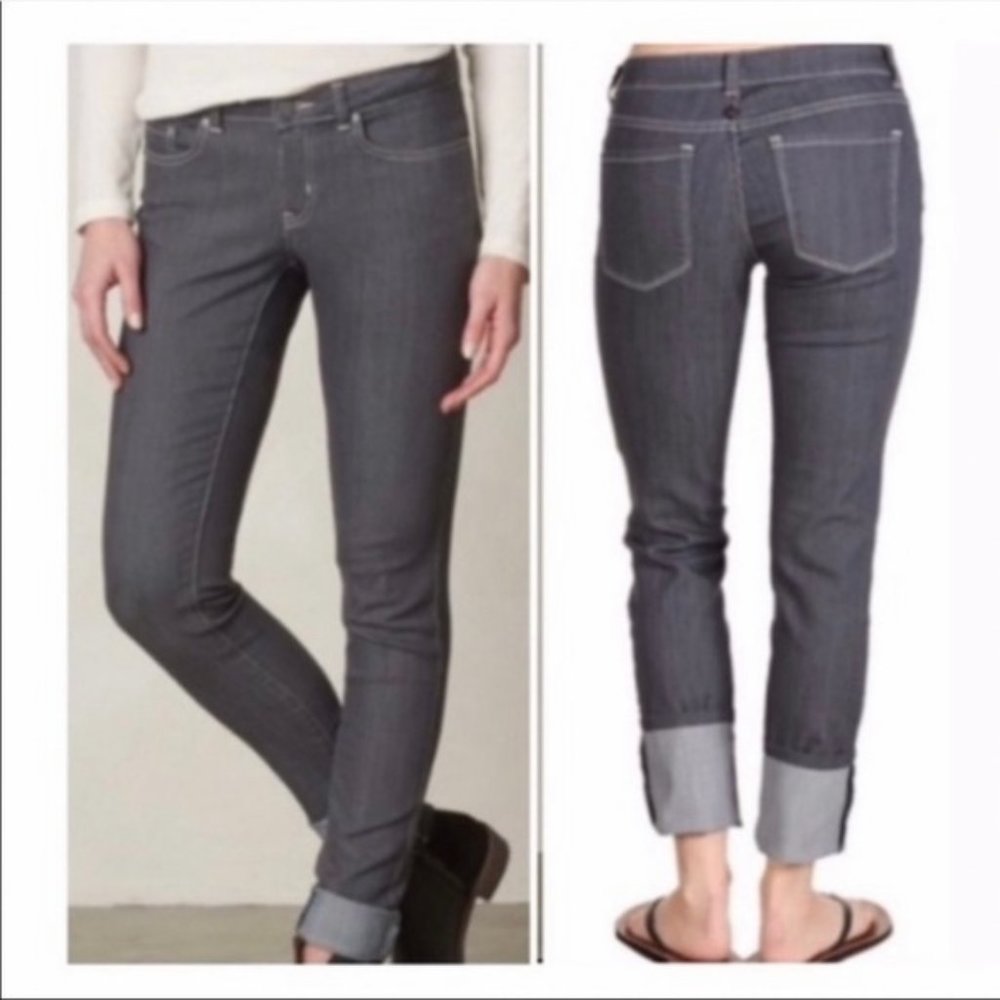 Prana Dark Gray Wash Kara Jeans Size 4/27